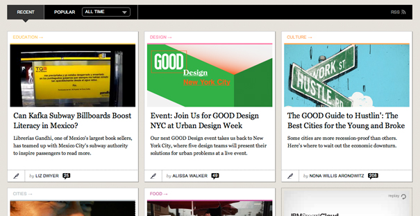2012 Website Design Trend: Grid-driven Layouts